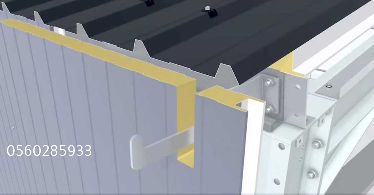 بناء سريع ومتين بألواح ساندوتش بانل