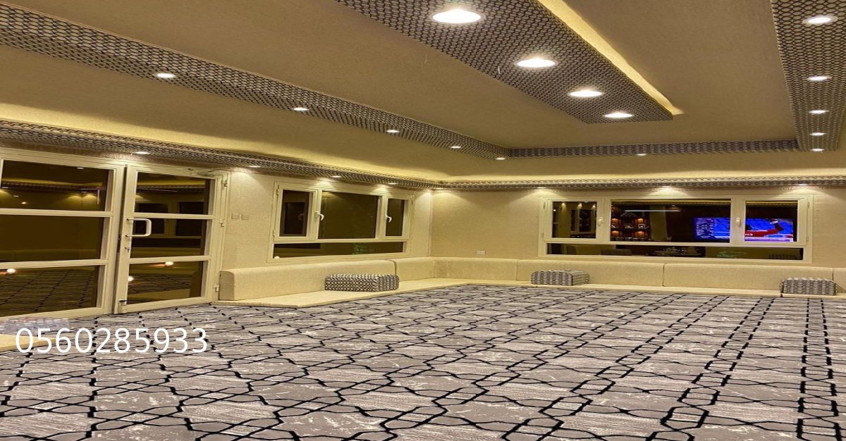 بيت شعر مفروش بالكامل وجاهز للاستخدام