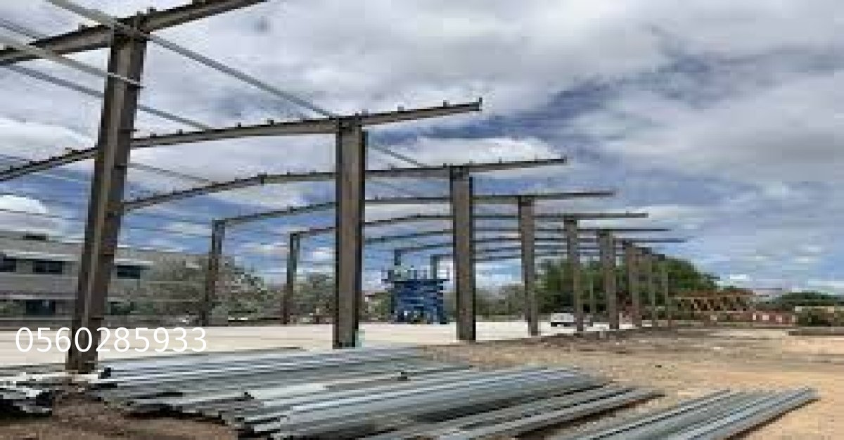 تصميم وإنشاء هناجر حديثة بمواصفات عالمية