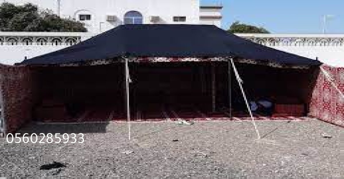 خيام بيوت شعر بتصاميم تراثية فاخرة