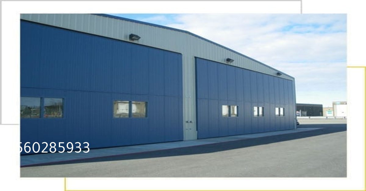 هناجر حديد مقاومة للعوامل الجوية